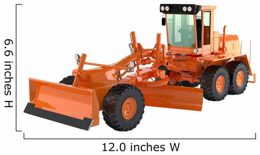 Bulldozer Isolated Wall Decal