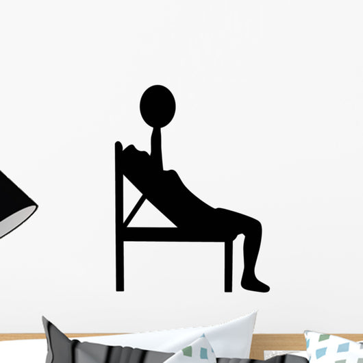 Gym Silhouette Wall Decal