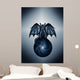 Blue Dragon Magic Ball Wall Mural