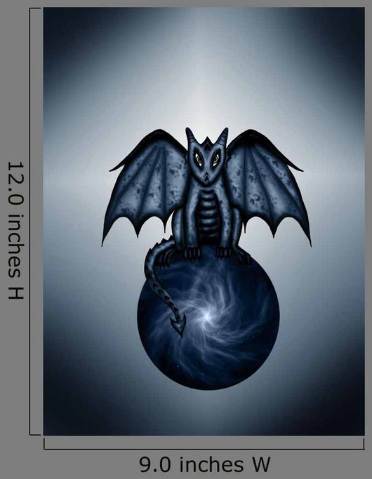 Blue Dragon Magic Ball Wall Mural
