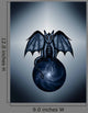Blue Dragon Magic Ball Wall Mural