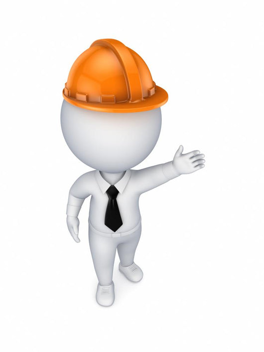 Construction Worker Wall Decal