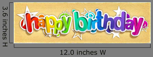 Happy Birthday Wall Mural