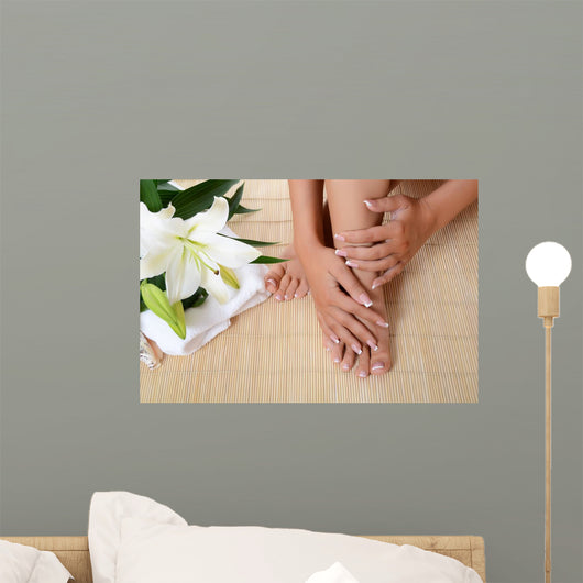 Woman Hand and Feet