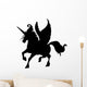 Unicorn silhouette Wall Decal