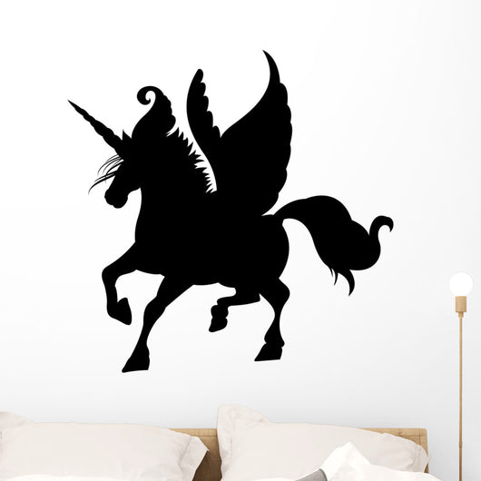Unicorn silhouette Wall Decal