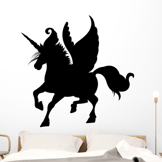 Unicorn silhouette Wall Decal