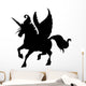 Unicorn silhouette Wall Decal