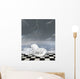 Unicorn Sits Surreal Seascape