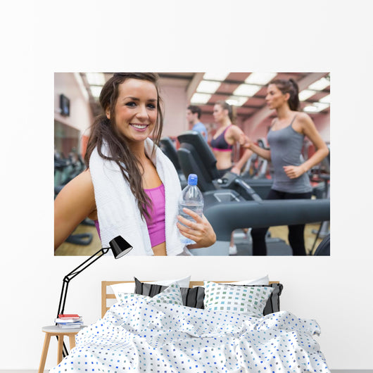 Woman Happy Gym after