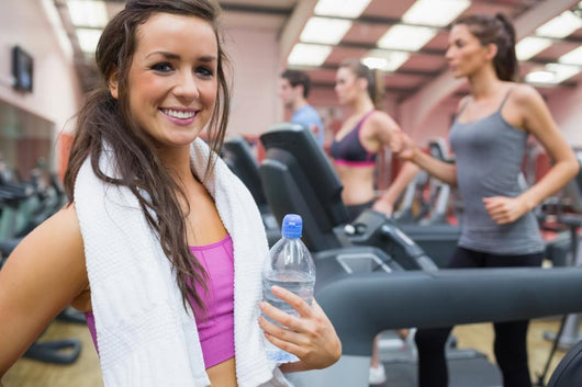Woman Happy Gym after