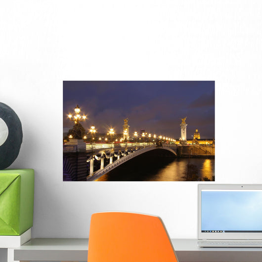 Pont Alexandre III at Evening Wall Mural