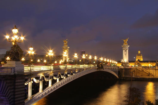 Pont Alexandre III at Evening Wall Mural