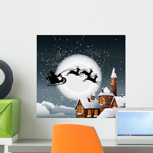 Christmas Illustration Santa and