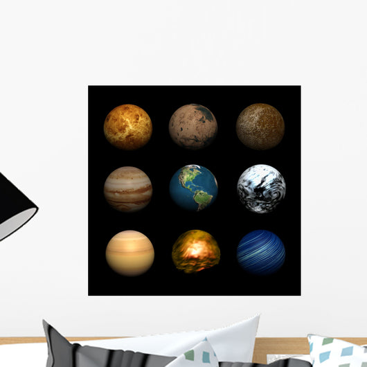 Planets Wall Mural