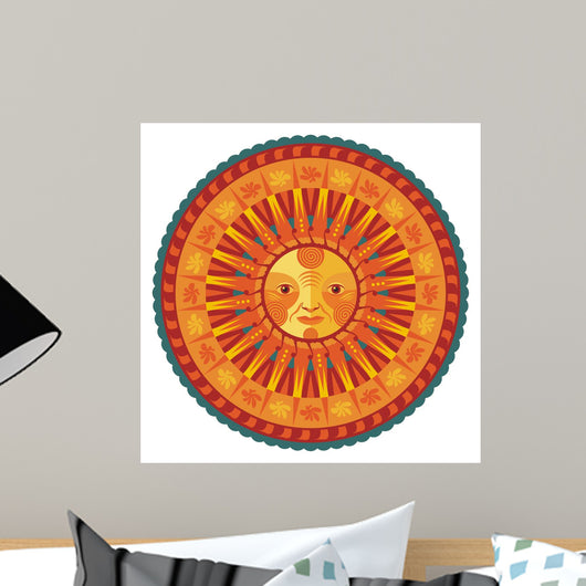 Decorative Summer Mandala Wall Decal