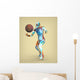Man Painted Wall Mural