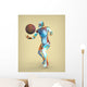 Man Painted Wall Mural