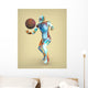 Man Painted Wall Mural