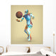 Man Painted Wall Mural