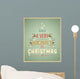 Typography Christmas Greeting Card