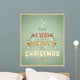Typography Christmas Greeting Card