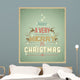 Typography Christmas Greeting Card