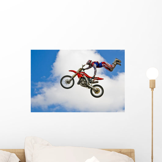 Motocross Freestyle Wall Mural