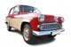 Red Vintage Car Wall Decal