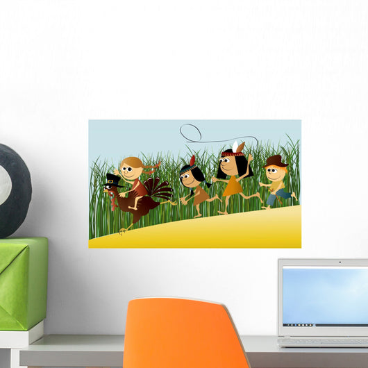 Thanksgiving Day Wall Mural