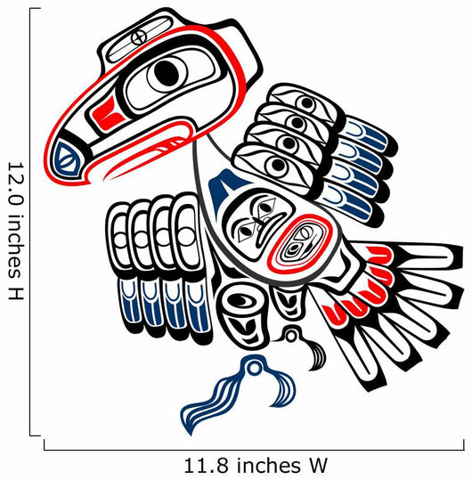 Haida Raven Wall Decal