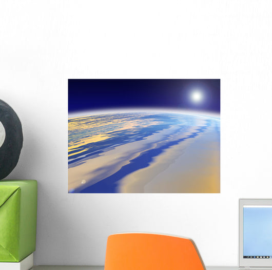 Planet Wall Mural