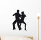 Silhouette Dancers Latin-american Dances
