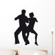 Silhouette Dancers Latin-american Dances