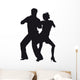 Silhouette Dancers Latin-american Dances