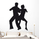 Silhouette Dancers Latin-american Dances