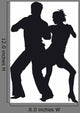 Silhouette Dancers Latin-american Dances