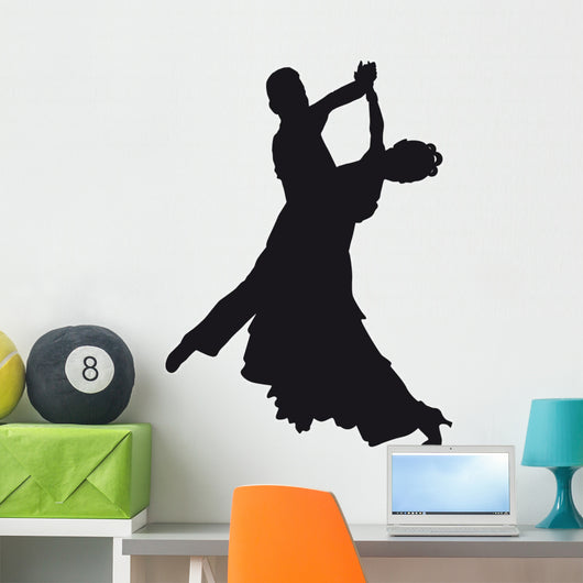 Silhouette Dancers Latin-american Dances