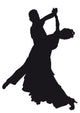 Silhouette Dancers Latin-american Dances