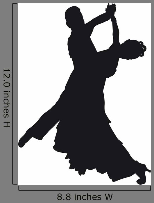 Silhouette Dancers Latin-american Dances