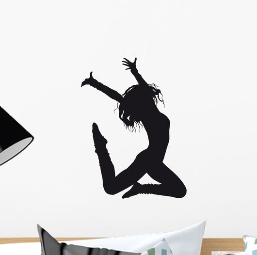 Dancer Silhouette White
