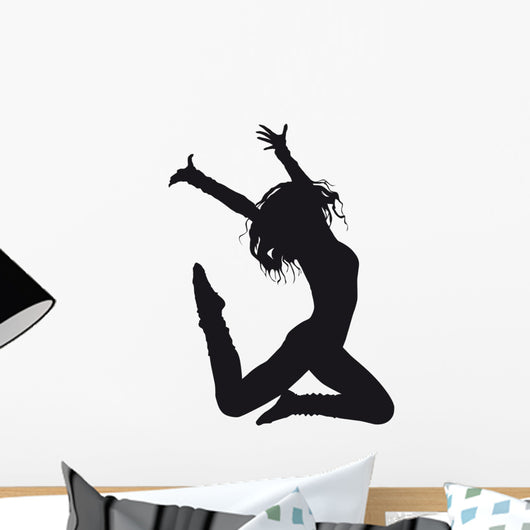 Dancer Silhouette White