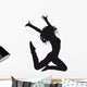 Dancer Silhouette White