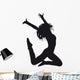 Dancer Silhouette White