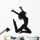 Dancer Silhouette White