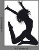 Dancer Silhouette White
