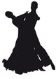 Silhouette Dancers Latin-american Dances