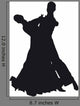 Silhouette Dancers Latin-american Dances