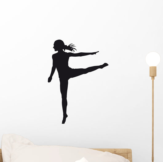 Dancer Silhouette White