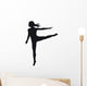 Dancer Silhouette White